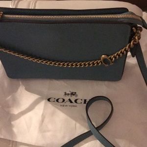Coach leather cross body new with tags